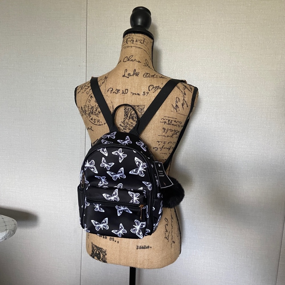 LD black & white small backpack